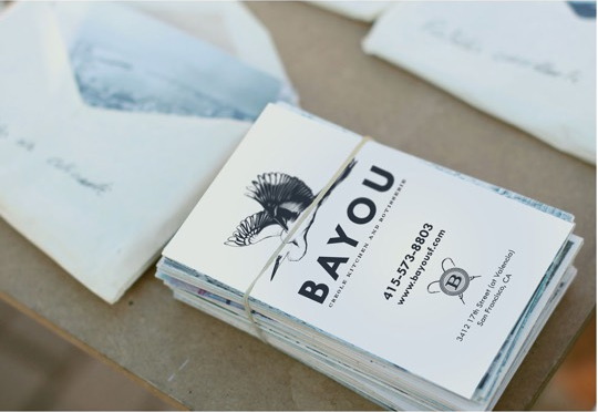 Bayou San Francisco brand application 4