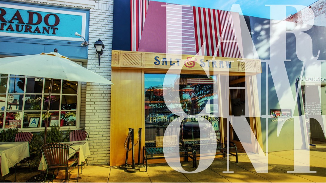 Larchmont Village brand application 1