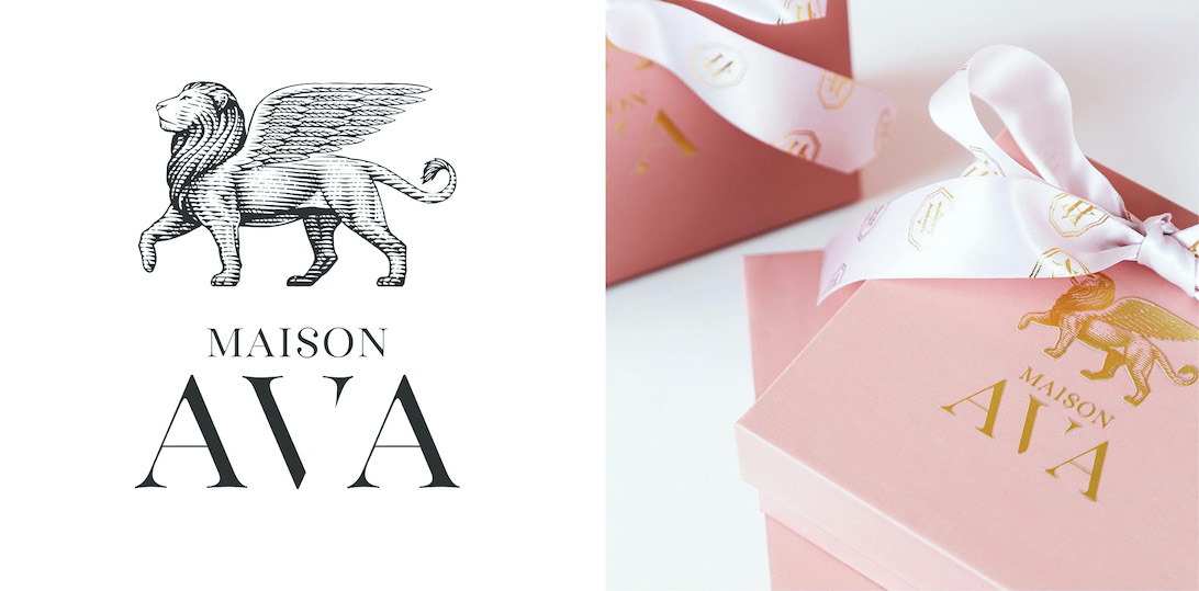 Maison Ava brand application 1