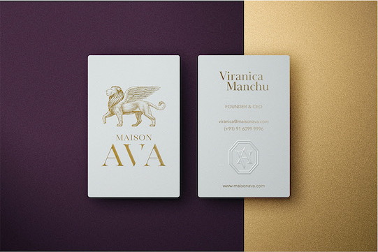 Maison Ava brand application 5