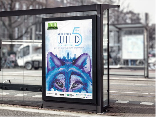 NYC Wild Film Festival brand application 2