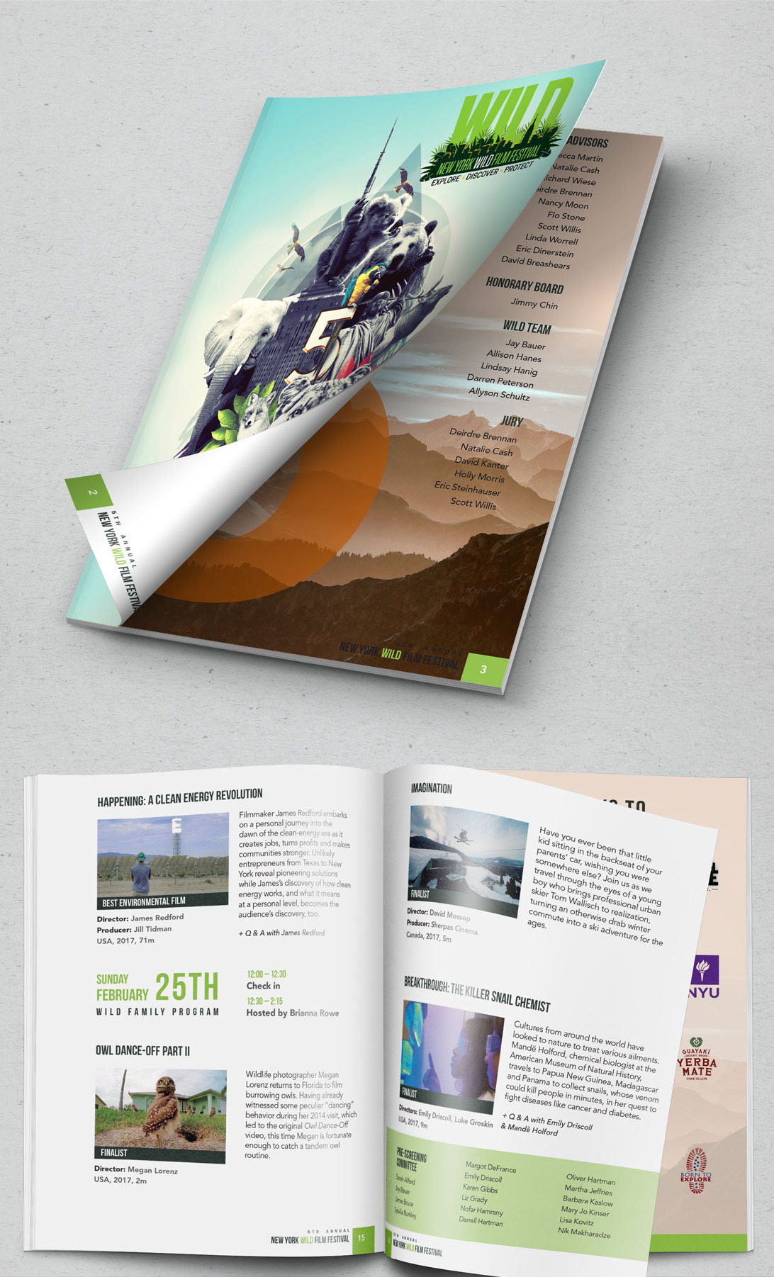 NYC Wild Film Festival brand application 5