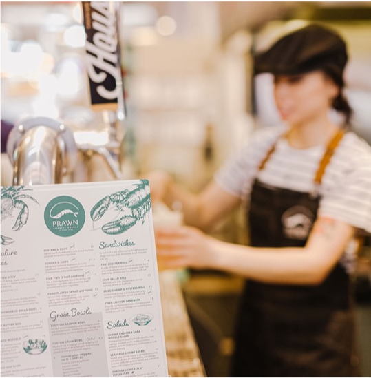 Prawn To-Go brand application 5
