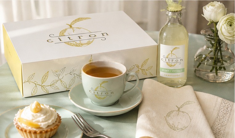Citron identity applied to a new brand touchpoint