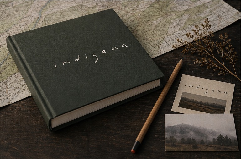 Indigena identity applied to a new brand touchpoint