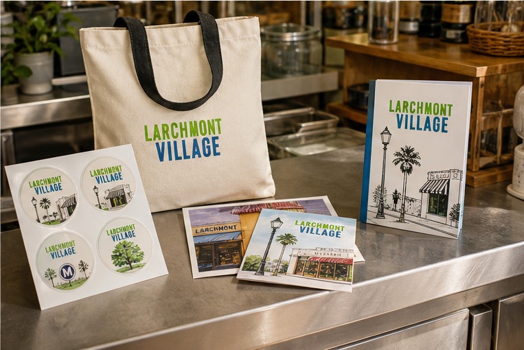 Larchmont Village brand world and lifestyle
