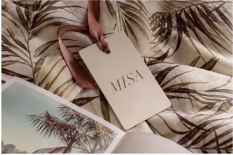 MISA identity applied to a new brand touchpoint
